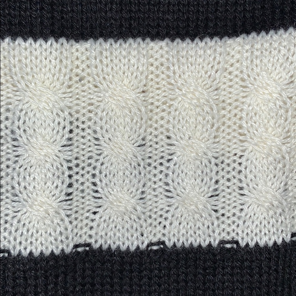 Striped Sweater🖤Black/Ivory by SANCTUARY - Picture 6 of 7